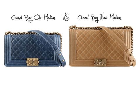 chanel boy new medium vs old medium|chanel boy old medium size.